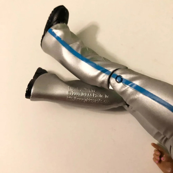 2001 WWF Trish Stratus Jakks Pacific Wrestling WWE Action Figure Titan Tron - Picture 9 of 11